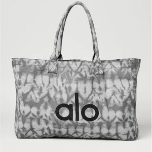 ALO Grey Tie Dye Tote